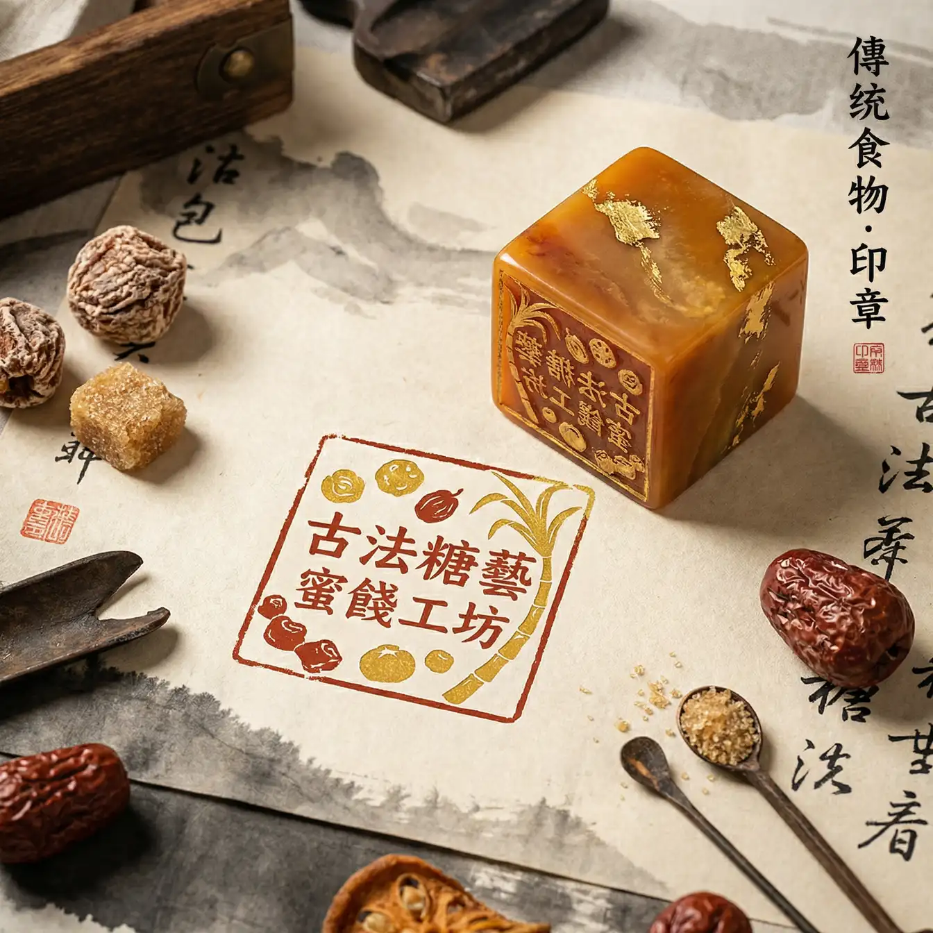 糖心 - 糖心vlog - 古法蜜饯平台标识