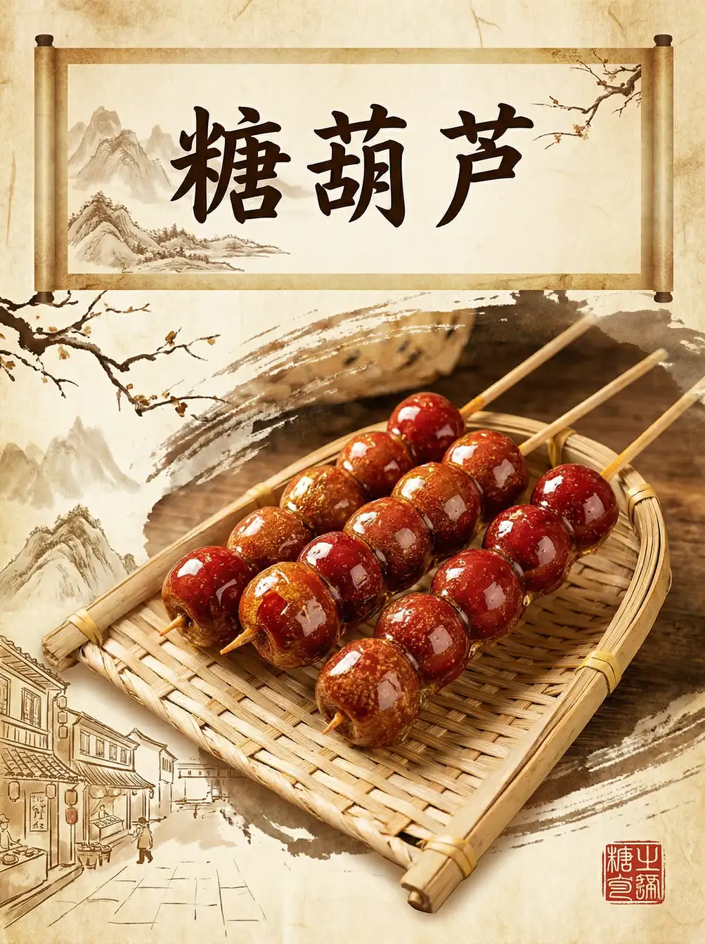 糖葫芦的前世今生 - 糖心vlog - 糖艺百科